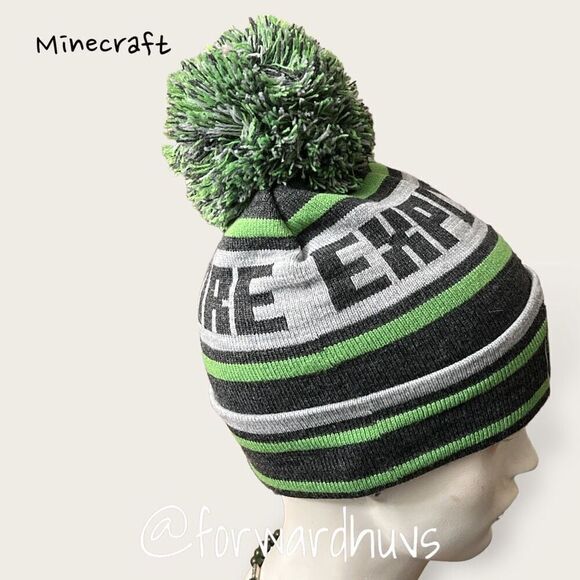Minecraft Stocking Hat With Pom | One Size - Picture 6 of 10